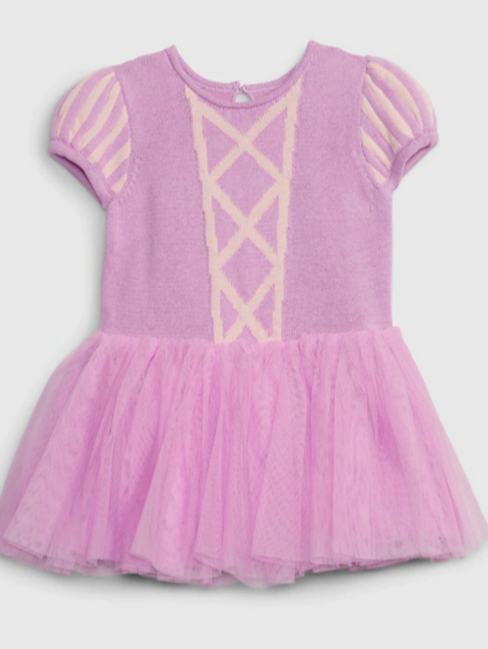 NWT Gap × Disney Toddler Tangled Princess Rapunzel Tulle Dress 2T